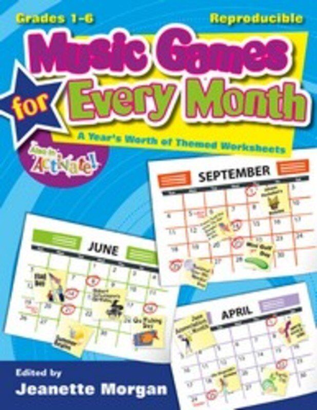 Music Games for Every Month by Heritage Music Press