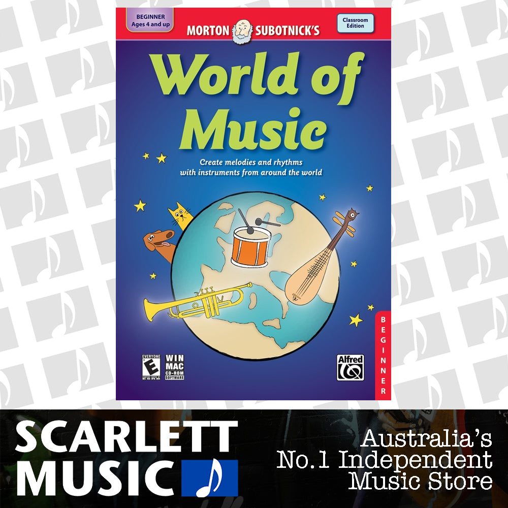 World of Music Beginner CD-Rom — view 2