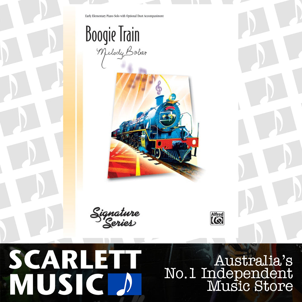 Boogie Train Piano Sheet Music — view 2
