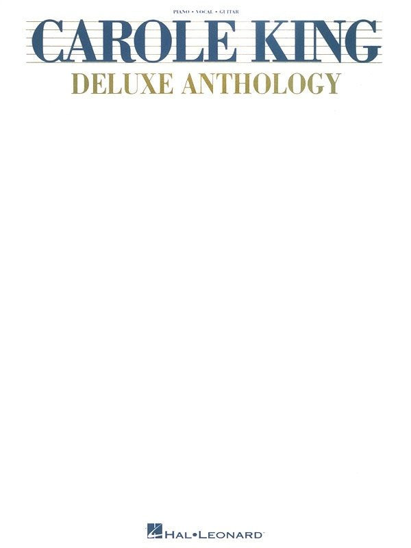 Carole King Deluxe Anthology — Piano/Vocal/Guitar (Hal Leonard)
