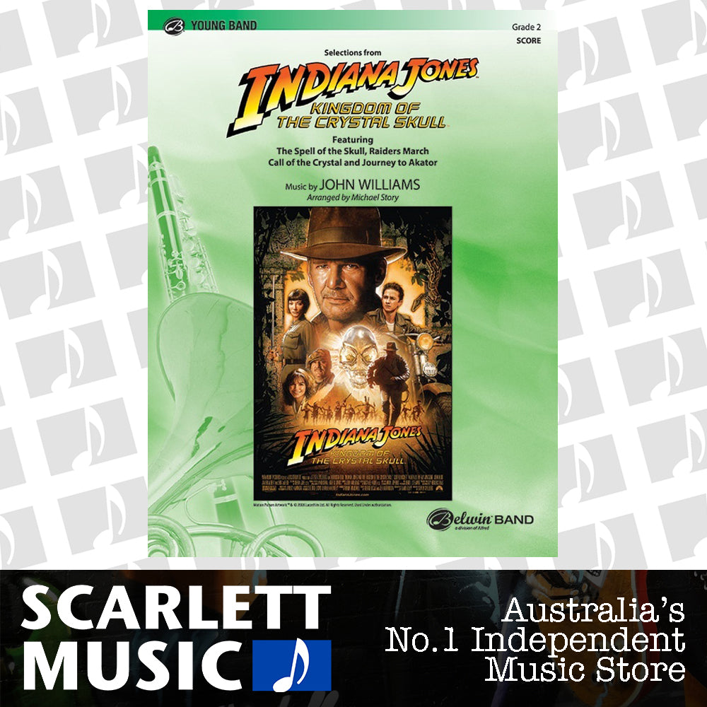 Indiana Jones & Kingdom Of Crystal Concert Band Gr 2 Score — view 2