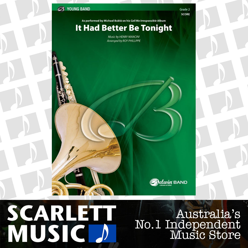 It Had Better Be Tonight Concert Band Gr 2 Conductor Score — view 2