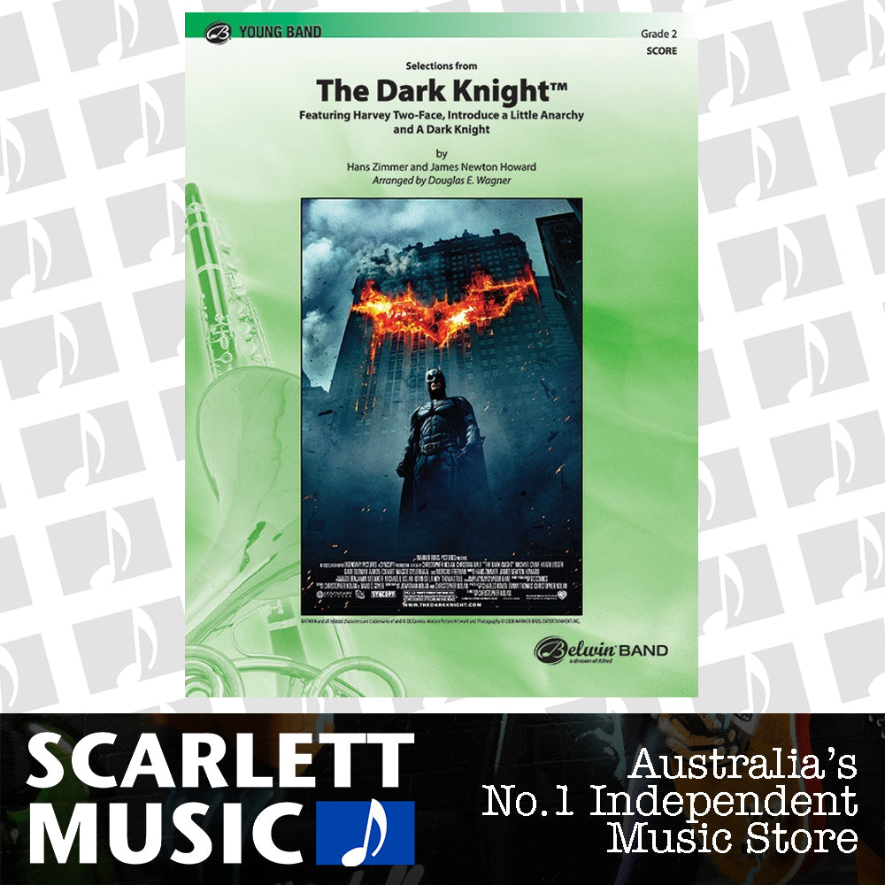 Selections from the Dark Knight Concert Band Grade 2 Score — view 2