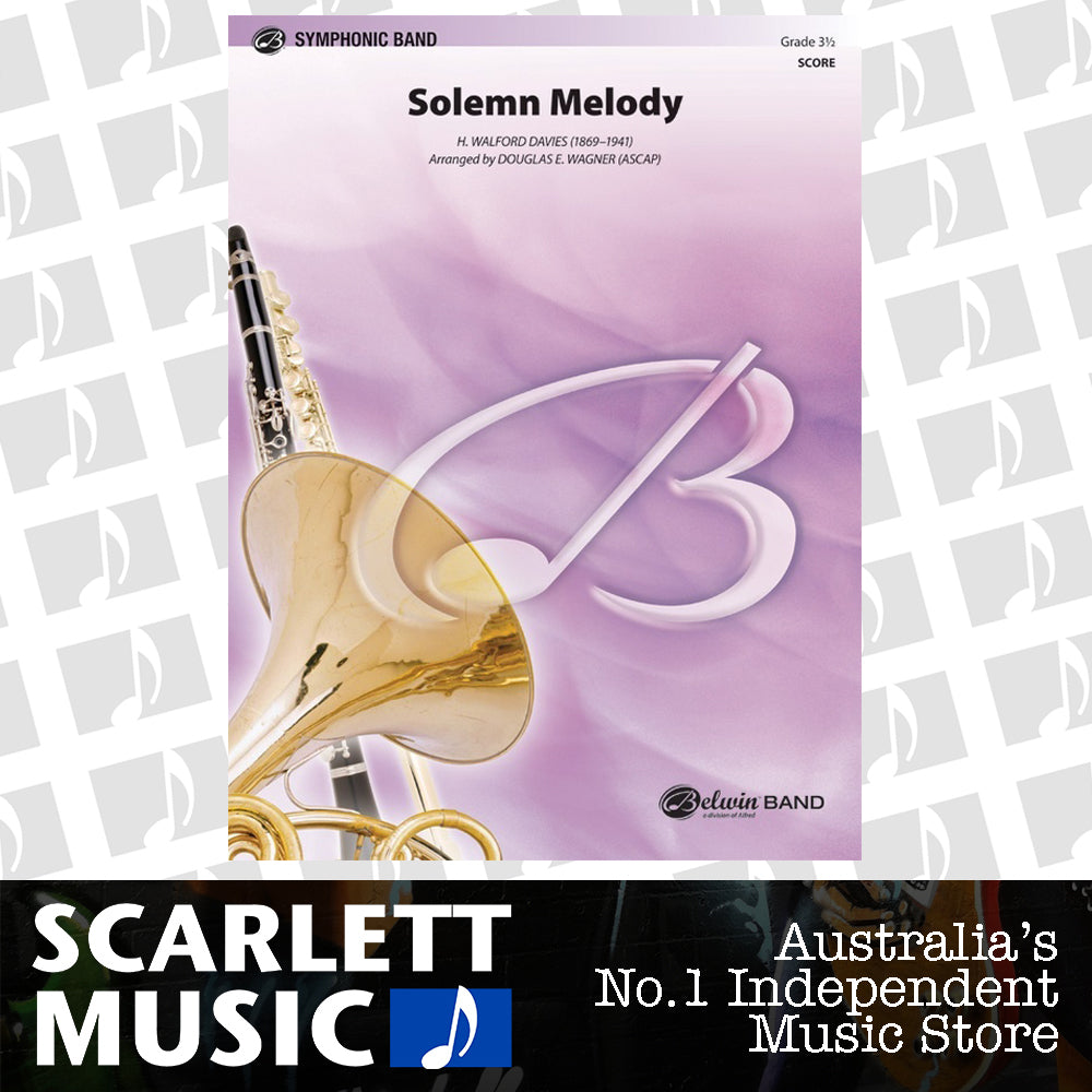 Solemn Melody Concert Band Sheet Music Grade 4 — view 2