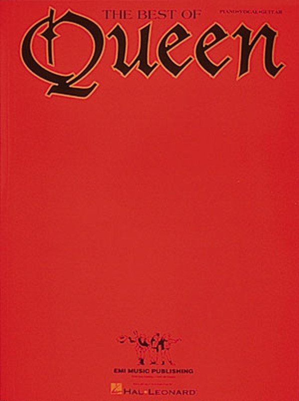 The Best of Queen — Piano/Vocal/Guitar (Hal Leonard)
