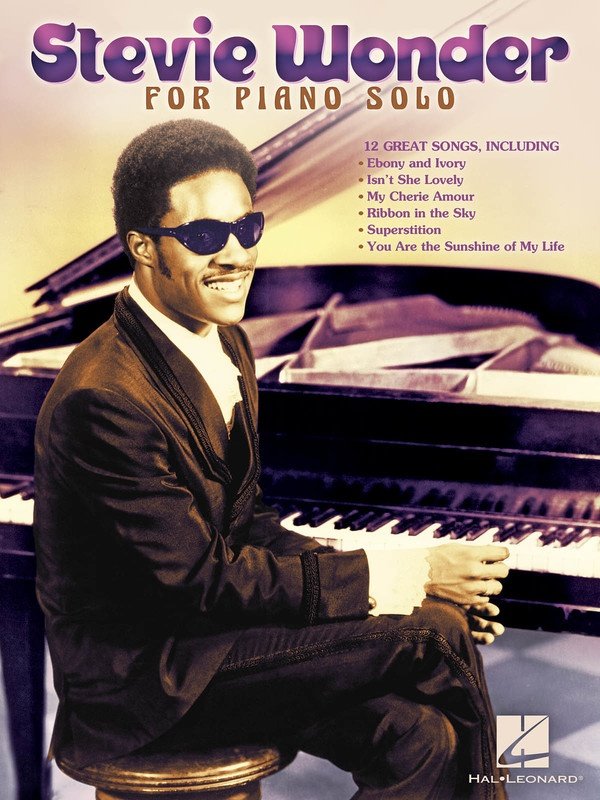 Stevie Wonder for Piano Solo — Piano Solo Personality Series (Hal Leonard)