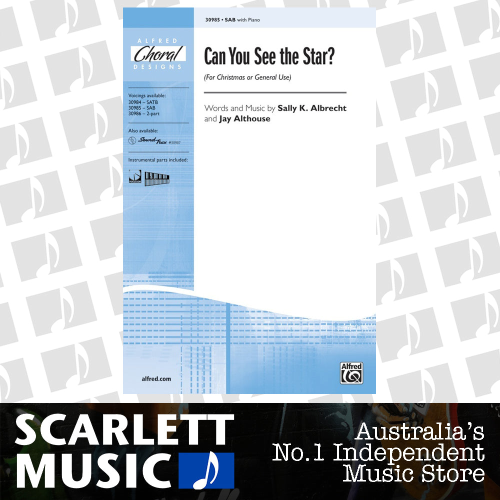 Can You See The Star? SAB Choral Sheet Music — view 2