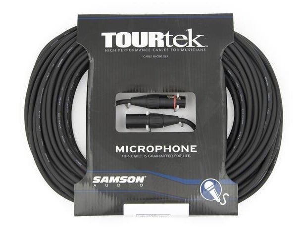 TourTek : TourTek 100' XLR to XLR Microphone Cable (30.5m)