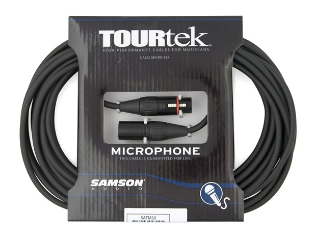 TourTek : TourTek 30' XLR to XLR Microphone Cable (9.2m)