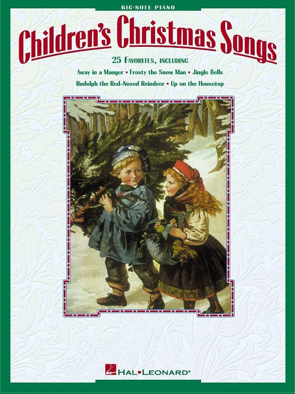 Children's Christmas Songs — Big Note Piano with Lyrics (Hal Leonard)