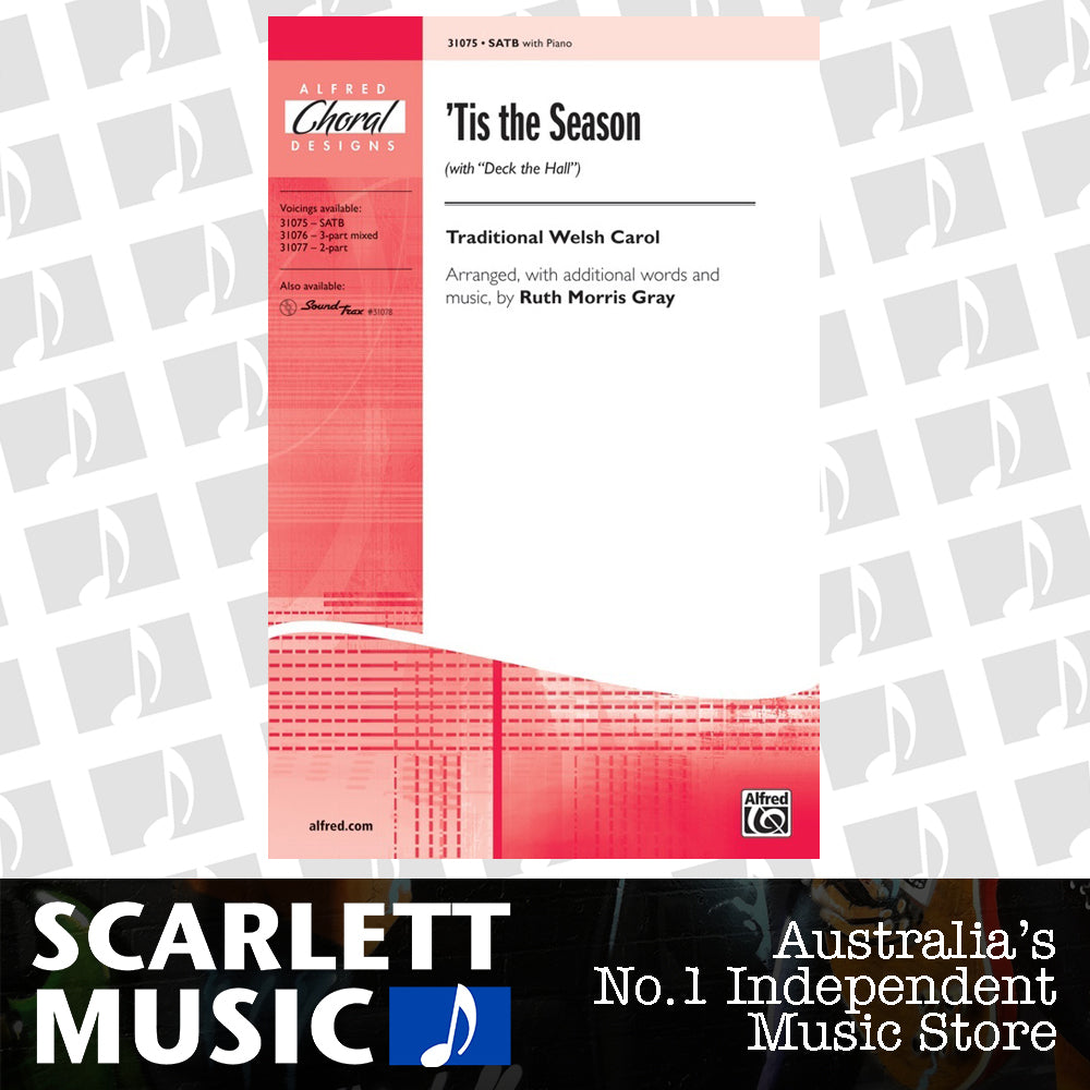 'Tis the Season SATB Choral Sheet Music — view 2