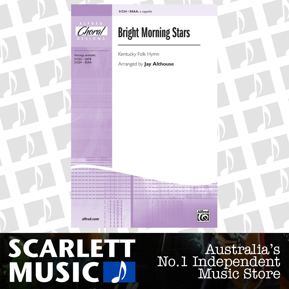 Bright Morning Stars SSAA Choral Sheet Music — view 2