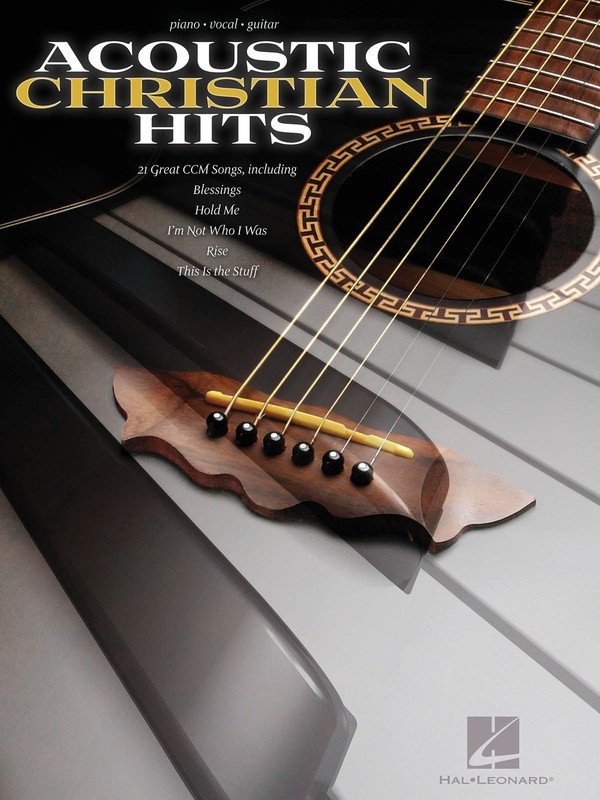 Acoustic Christian Hits — Piano/Vocal/Guitar (Hal Leonard)