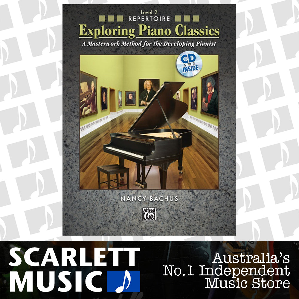 Exploring Piano Classics Rep Level 2 Book/CD — view 2