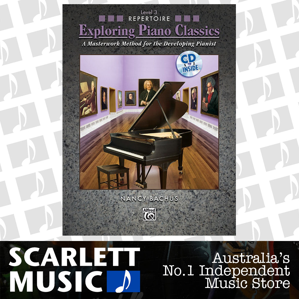 Exploring Piano Classics Rep Level 3 Book/CD — view 2
