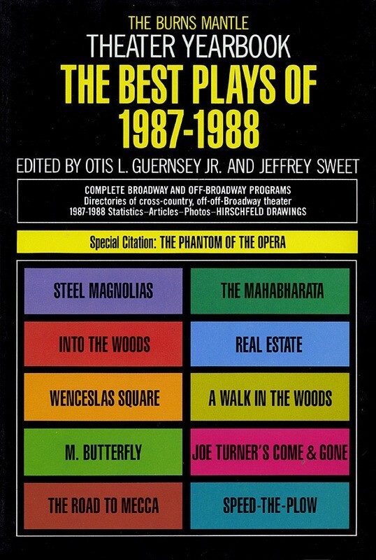 Best Plays 1987-88 Cloth