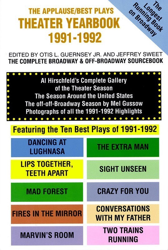Best Plays 1991-92 Theater Yearbook Paperback
