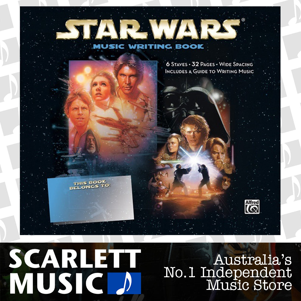 Star Wars Manuscript Book 6 Wide Stave 32 Page — view 2
