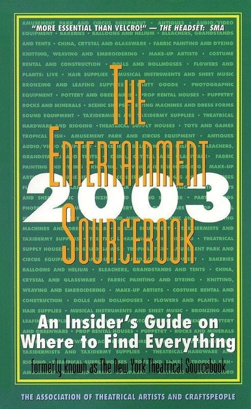 Entertainment Sourcebook 2003: Insiders Guide