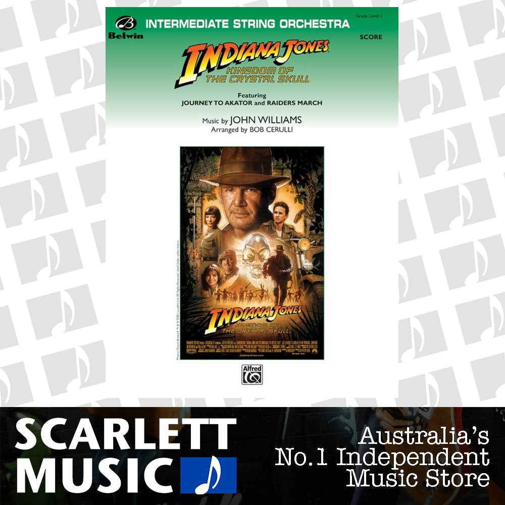 Indiana Jones King Of Crystal Skull String Orchestra Gr 3 Score — view 2
