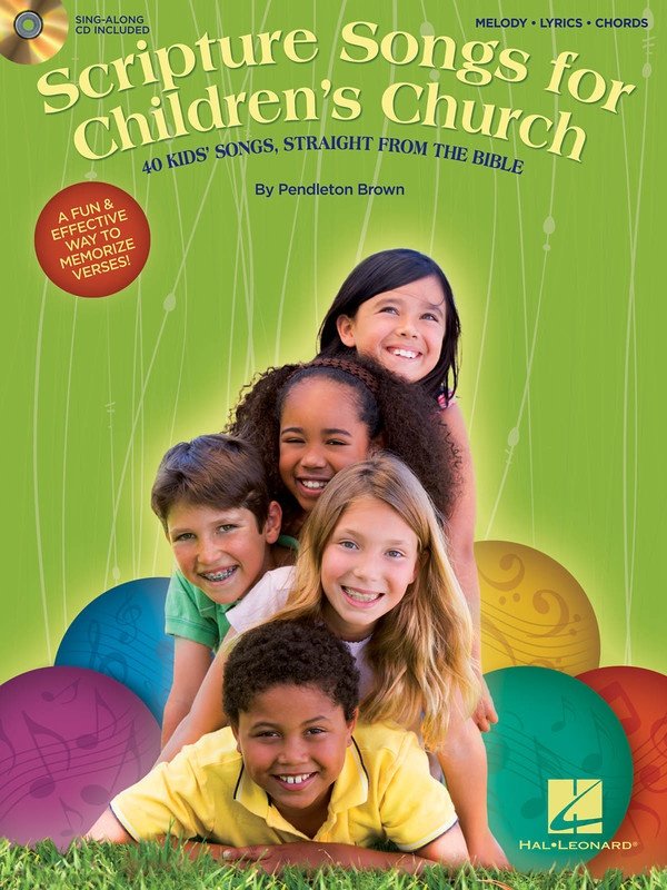 Scripture Songs for Children's Church — Lead Sheet Book/CD (Hal Leonard)