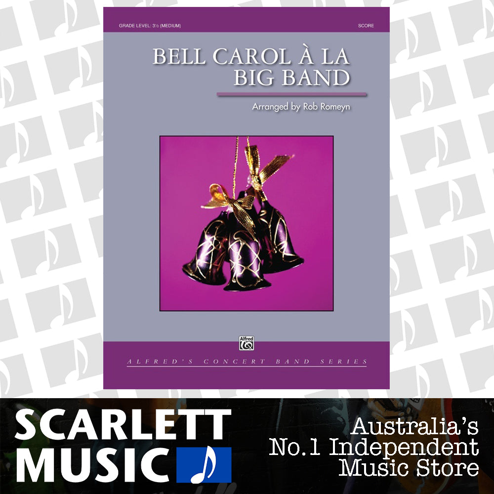 Bell Carol a La Big Band Concert Band Sheet Music Grade 3.5 — view 2