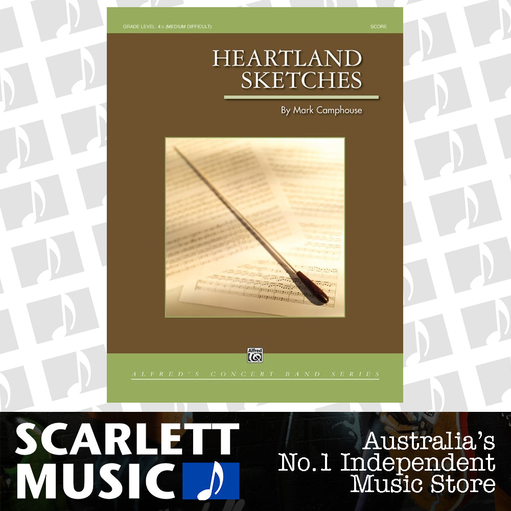 Heartland Sketches Concert Band Gr 4.5 Conductor Score — view 2