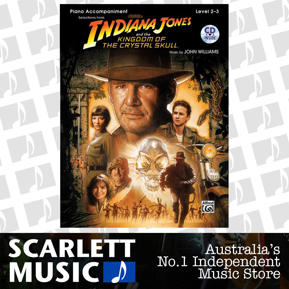 Indiana Jones & The Kingdom Piano Book/CD — view 2