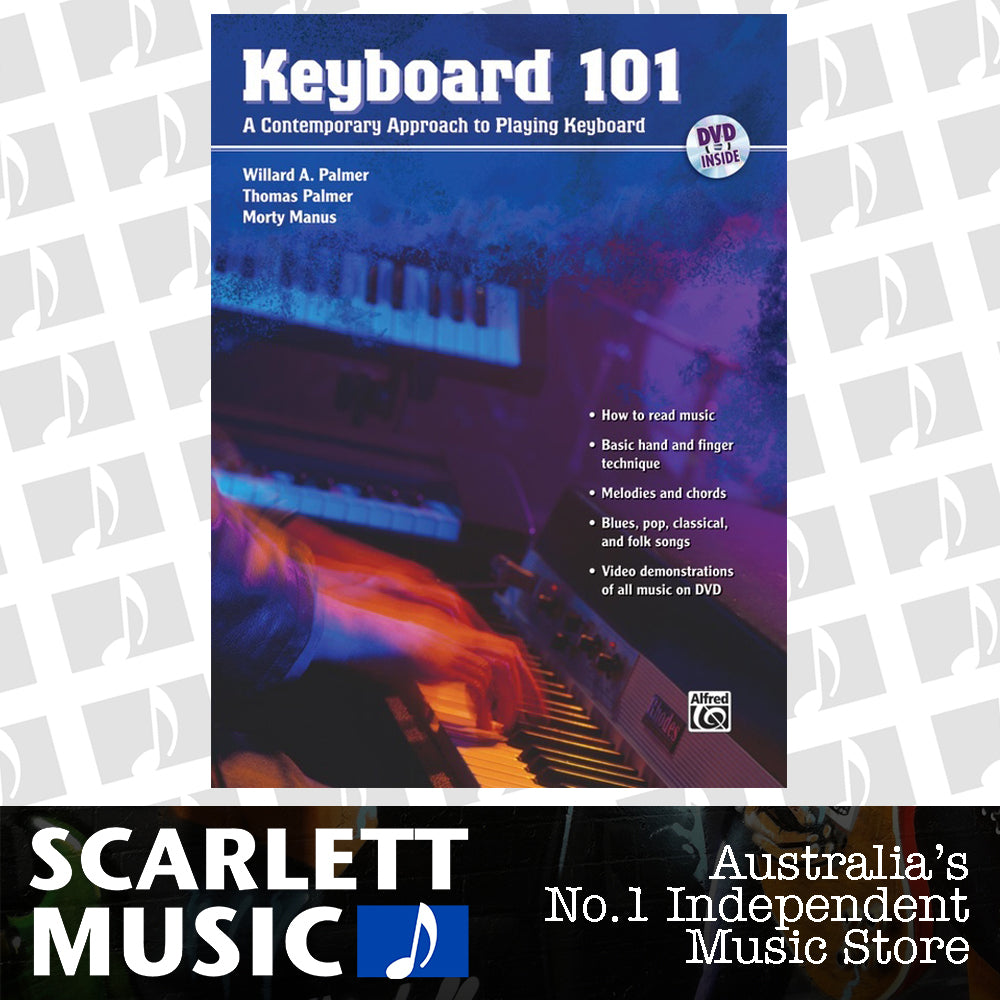 Keyboard 101 Book/DVD — view 2