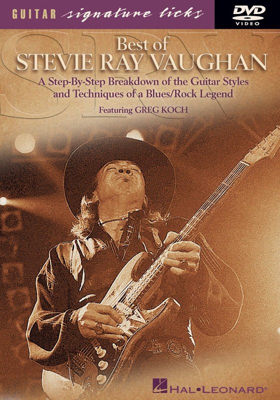 Best of Stevie Ray Vaughan — Signature Licks DVD (Hal Leonard)