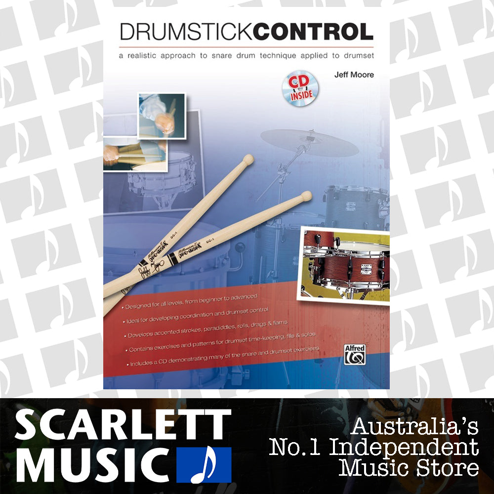 Drumstick Control Snare Drum Book/CD — view 2