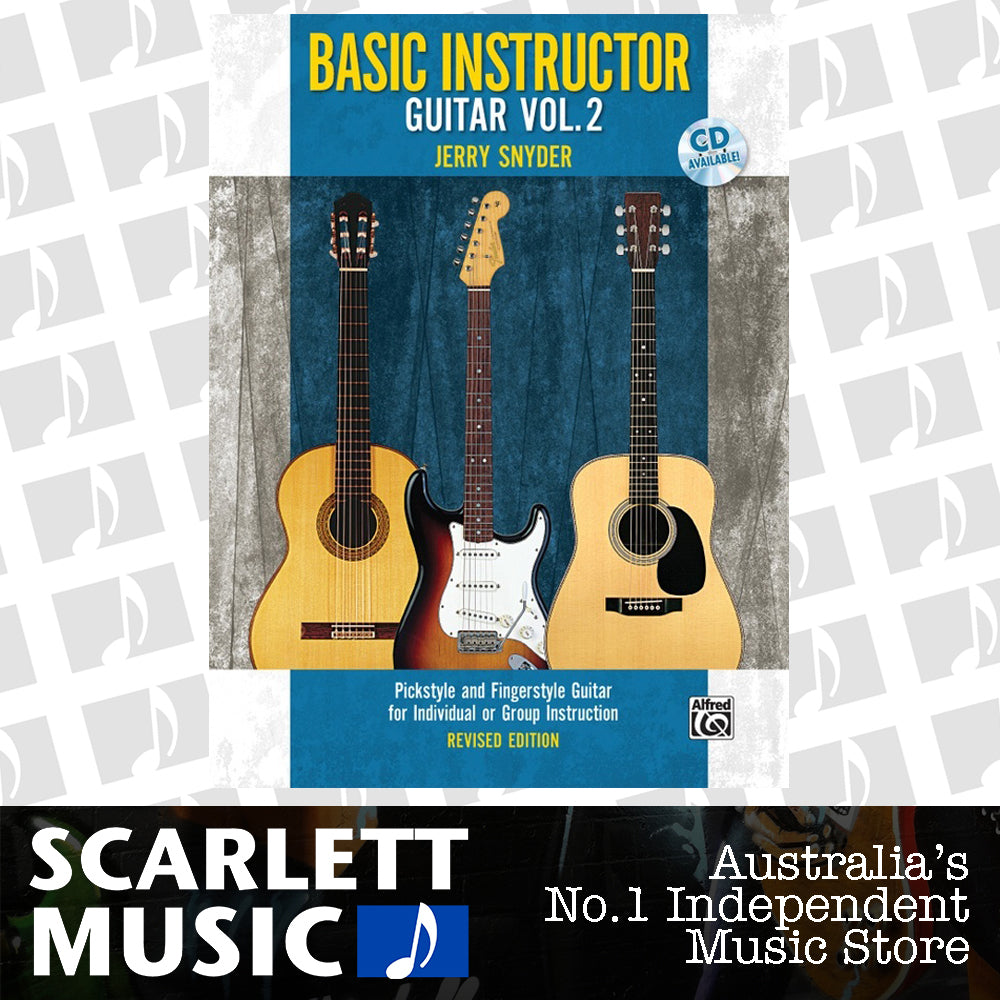 Basic Instructor Guitar 2nd Edition Book with 2 CDs — view 2
