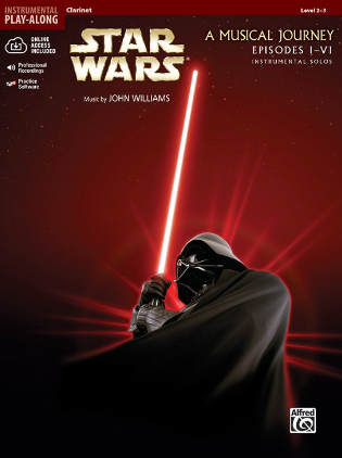 Star Wars Instrumental Solos 1-6 Clarinet Book/CD by John Williams