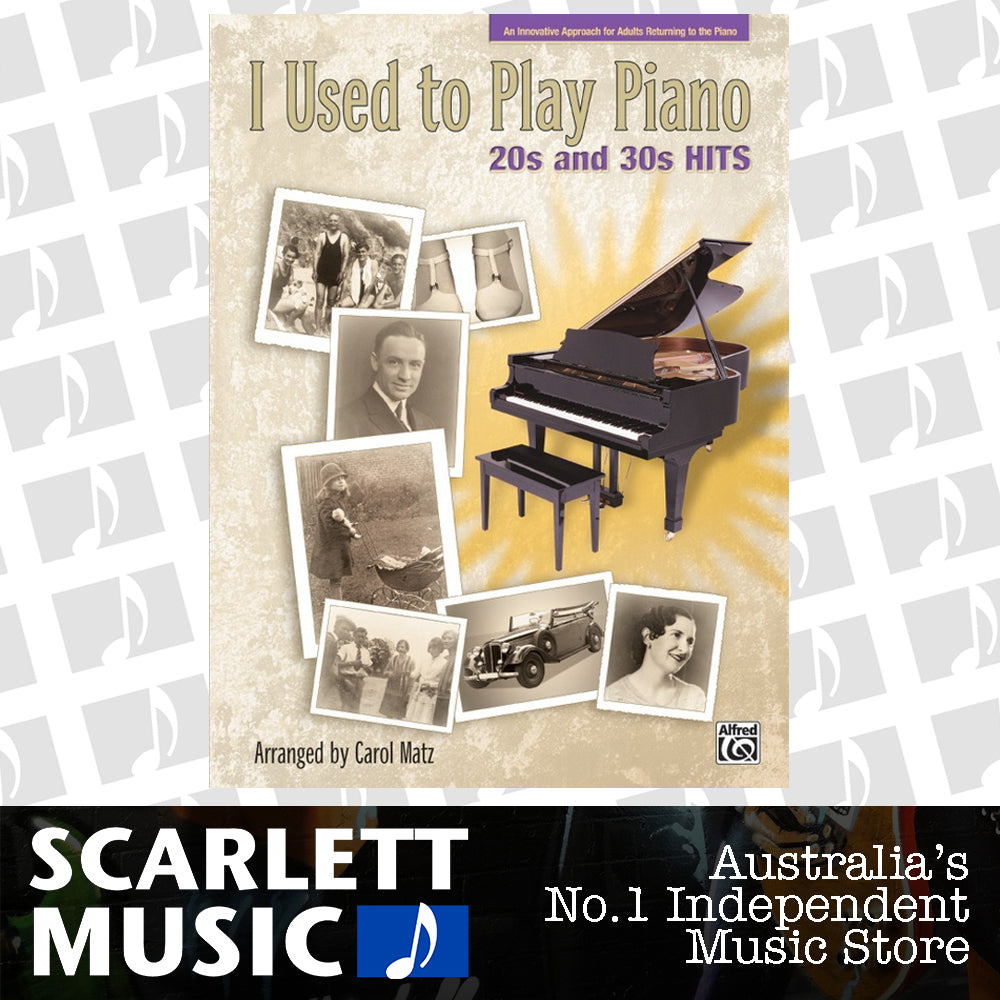 I Used To Play Piano 20S And 30S Hits — view 2