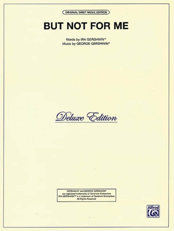 But Not For Me S/S PVG (Sheet Music)