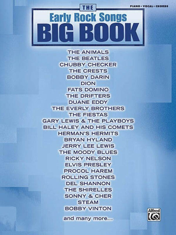Early Rock Songs Big Book PVG (Softcover Book)