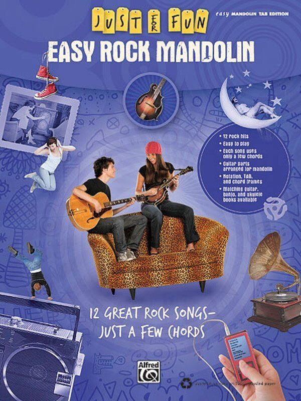 Just for Fun Easy Rock Mandolin by Hal Leonard