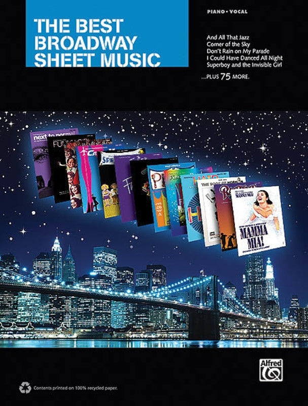 Best Broadway Sheet Music PVG (Softcover Book)