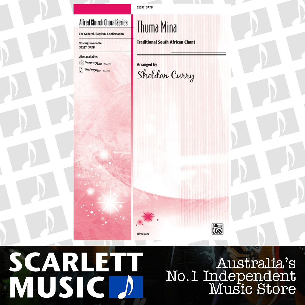 Thuma Mina SATB — view 2