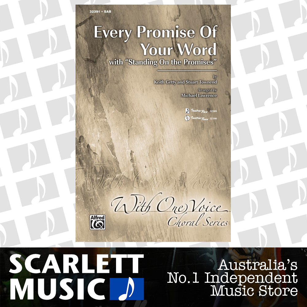 Every Promise Of Your Word SAB — view 2