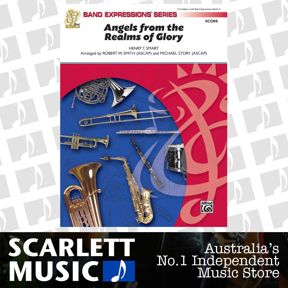 Angels from the Realms of Glory Concert Band Grade 2 Score — view 2