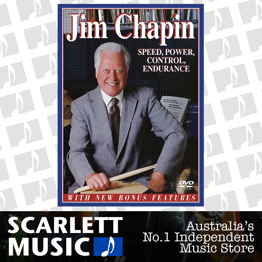 Jim Chapin: Speed Power Control Endurance Drum DVD — view 2