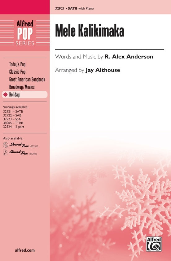 Mele Kalikimaka SATB