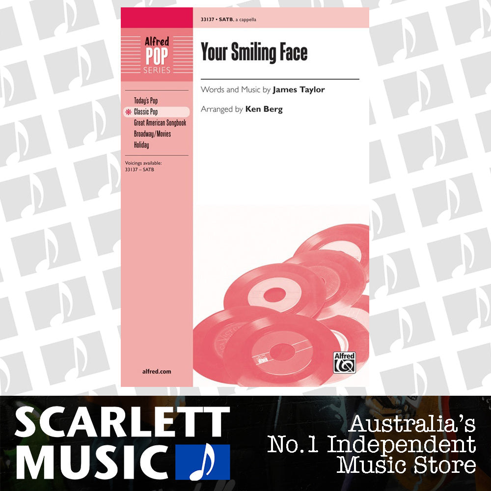 Your Smiling Face SATB Choral Sheet Music — view 2