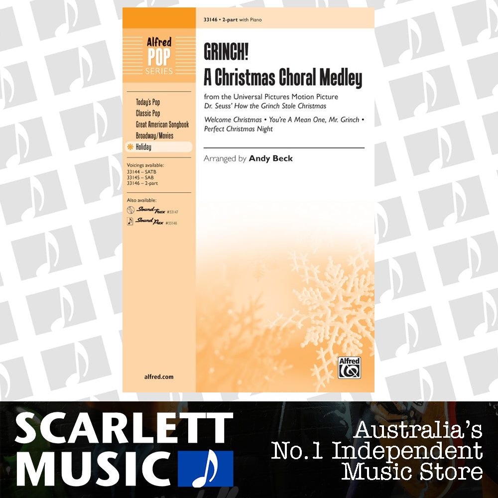 Grinch! A Christmas Choral Melody 2 Part — view 2