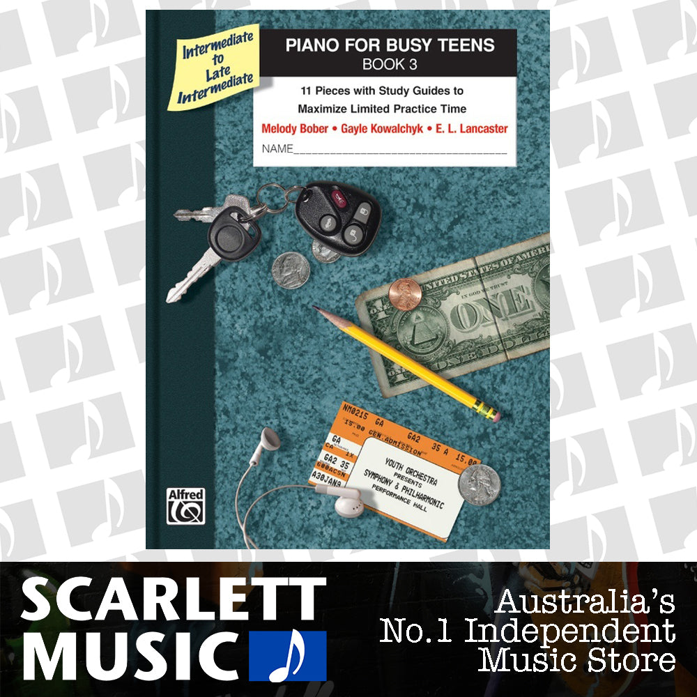 Piano For Busy Teens Book 3 — view 2