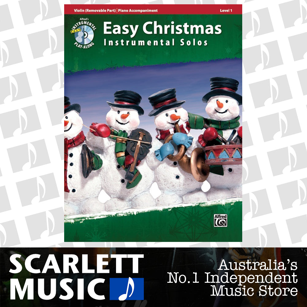 Easy Christmas Instrumental Solos Violin Book/CD — view 2