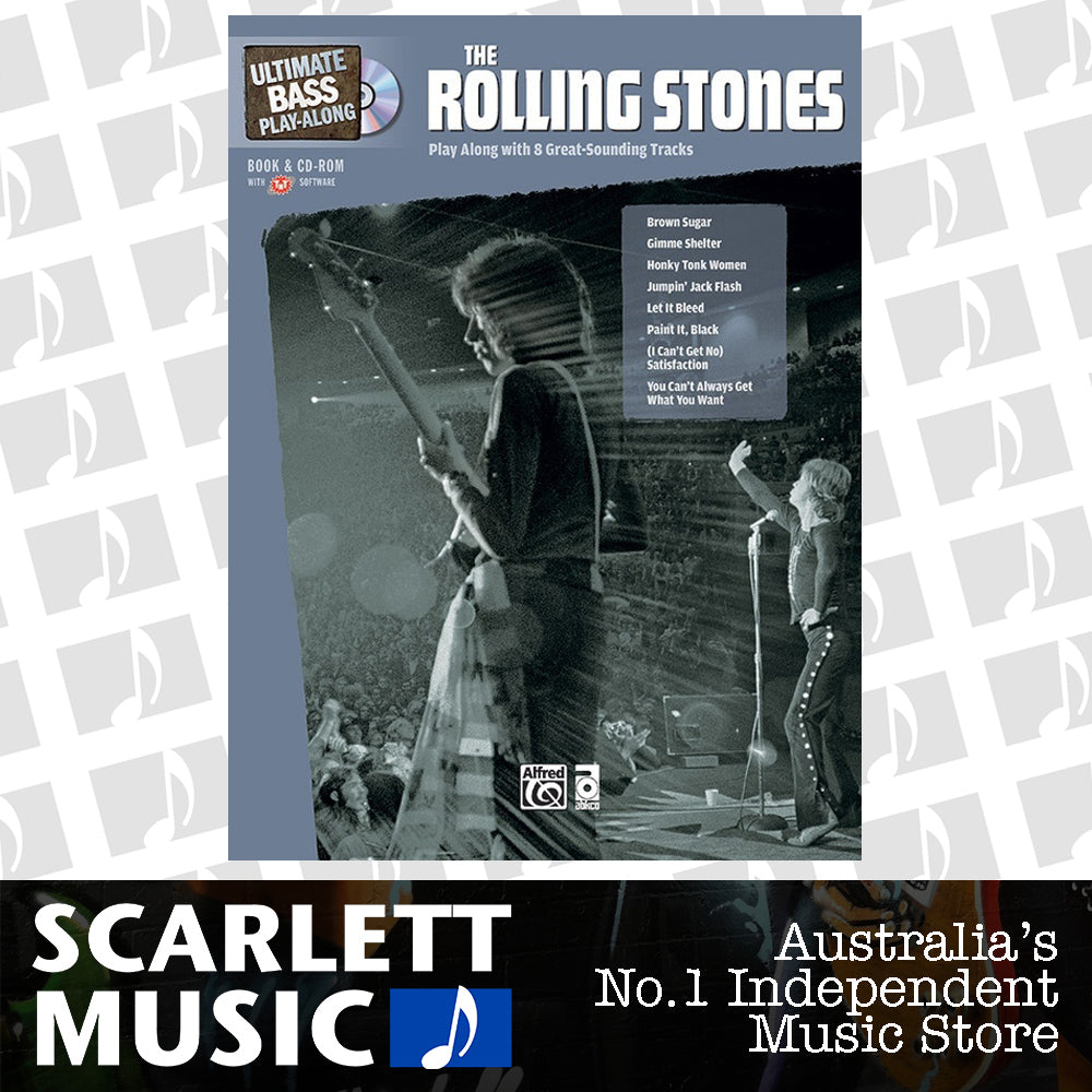 Ultimate Bass Playalong Rolling Stones Book and CD — view 2