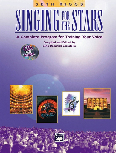 Singing for the Stars Book and CDs - Vocal Training Program by Seth Riggs
