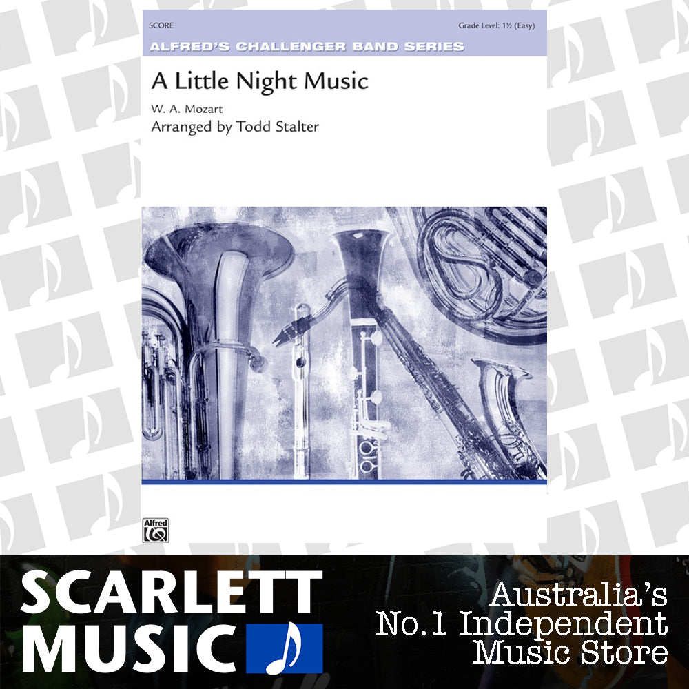 A Little Night Music Concert Band Sheet Music Grade 1.5 — view 2